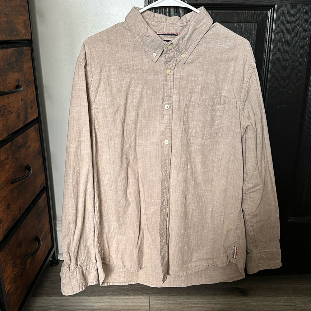 Jach’s Heritage Chambray Long Sleeve Button Up Shirt
